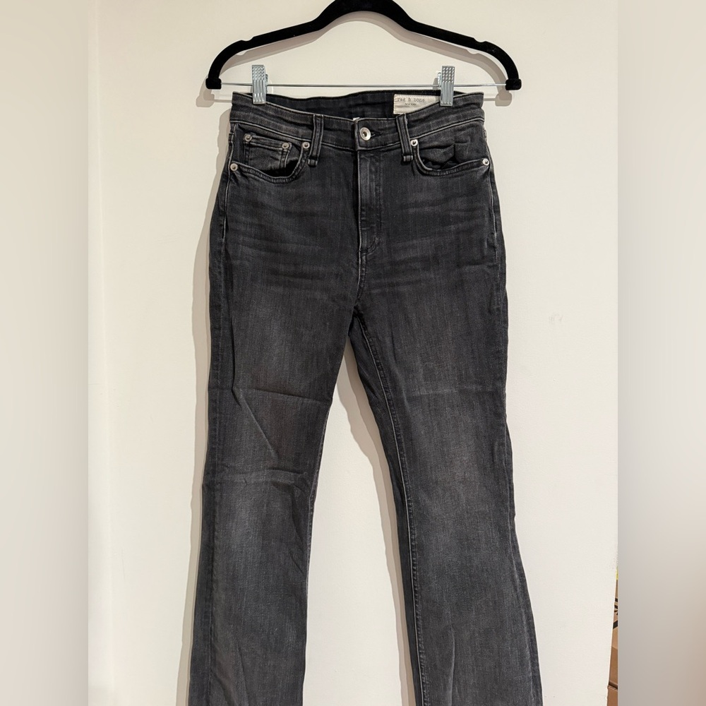 rag & bone high rise flare jeans